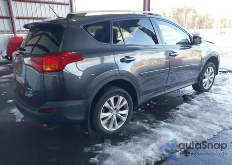 2015 Toyota Rav4 Limited z USA, uszkodzony, nr VIN 2T3DFREV6FW402683